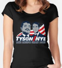 tyson nye Women's Fitted Scoop T-Shirt