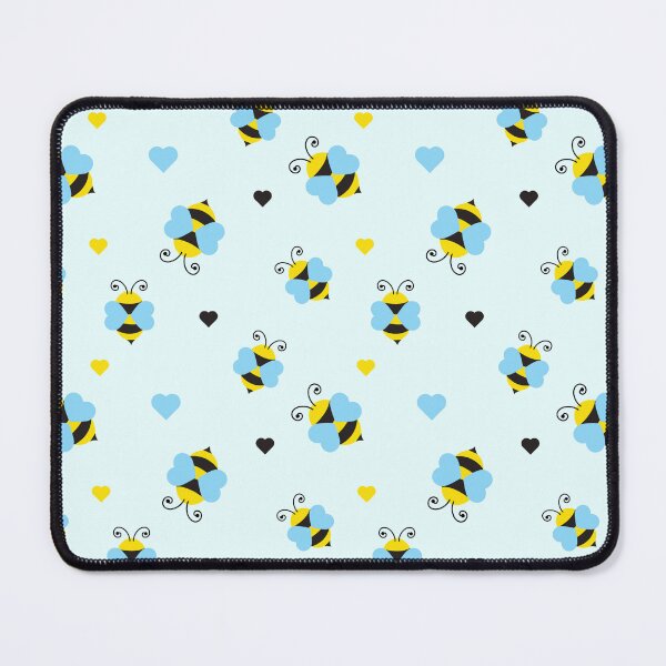 Item preview, Bees seamless pattern designed and sold by ShopLeilaArt.