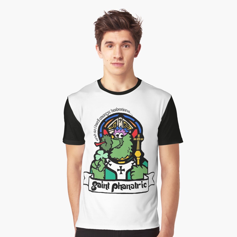 Saint Phanatric of Philadelphia - Patrick Irish Phillies Phanatic Classic  T-Shirt for Sale by Phila-Hill26