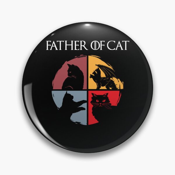 Item preview, Father Of Cats Gift Funny Kitten Cat Dad Cat Daddy designed and sold by Lenny Stahl.