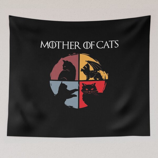 Item preview, Mother Of Cats Gift Funny Kitten Cat Mom Cat Mum designed and sold by Lenny Stahl.