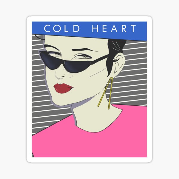 COLD HEART Sticker