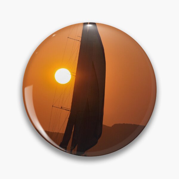 Item preview, big sailboat sailing to sunset designed and sold by laikaincosmos.