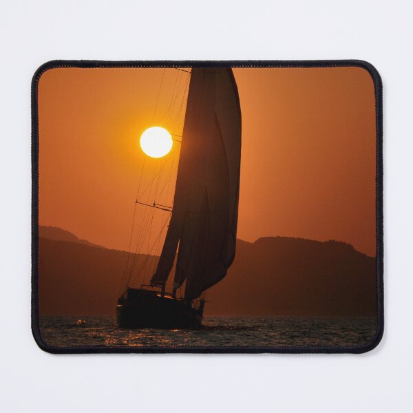Item preview, big sailboat sailing to sunset designed and sold by laikaincosmos.