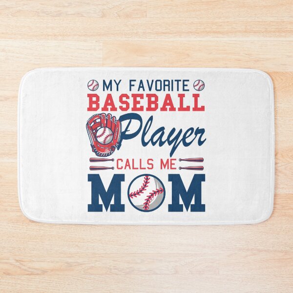 Item preview,  My Favorite Baseball Player Calls Me Mom Mother's day Baseball American Flag designed and sold by DrH4af.
