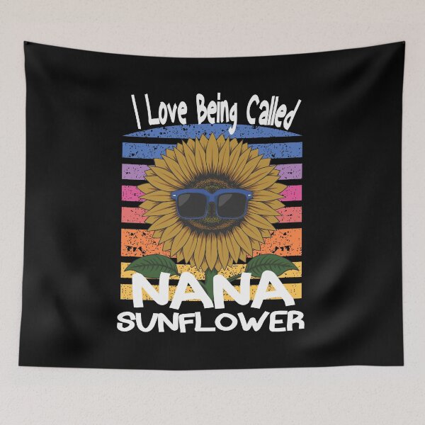 Artikelvorschau, Ich liebe es, am Muttertag Nana Sunflower genannt zu werden entworfen und verkauft von justbejoker.