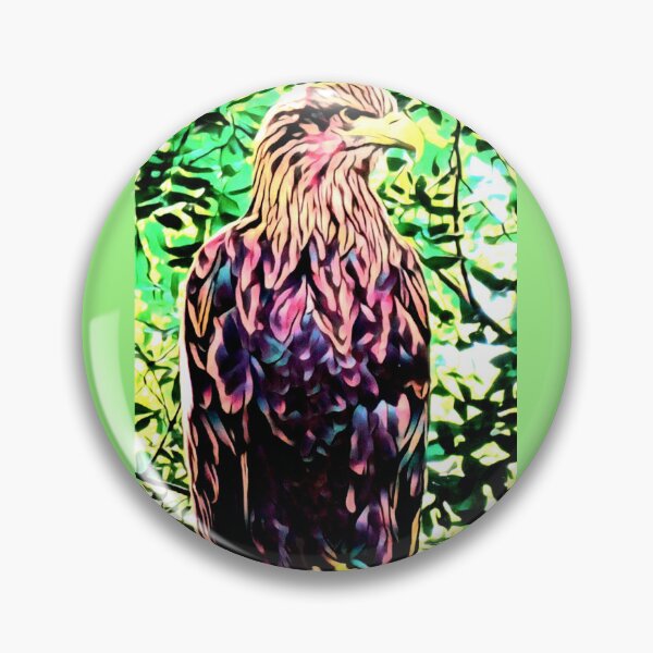 Item preview, Colorful eagle in the woods designed and sold by LittleCountess.