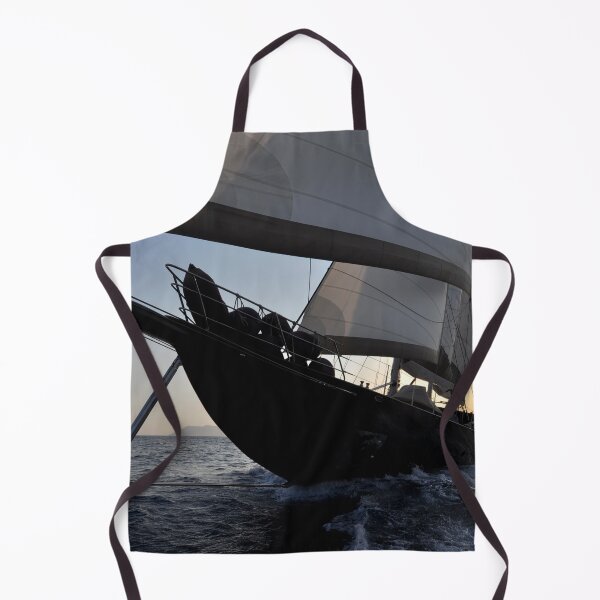 Item preview, sailboat in the ocean designed and sold by laikaincosmos.