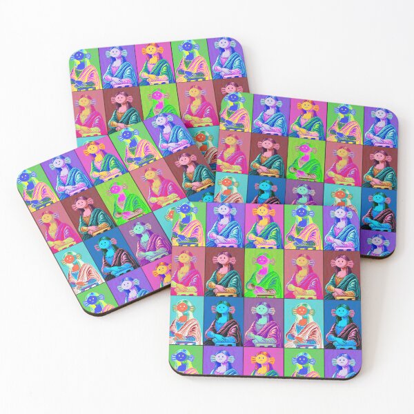 Item preview, Mona ‘Lotl Pop Art Tiles designed and sold by lupi.