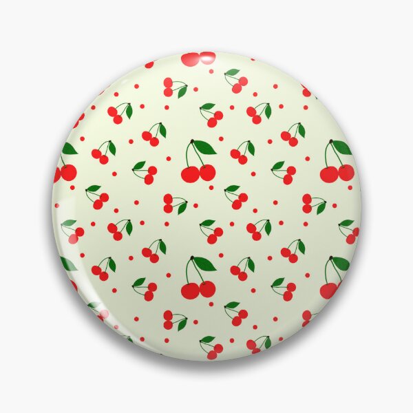 Item preview, Cherries seamless pattern designed and sold by ShopLeilaArt.