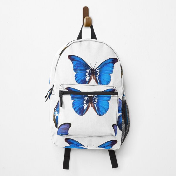 Item preview, 65 MCMLXV Blue Oversized Butterflies Pattern designed and sold by 65 MCMLXV.