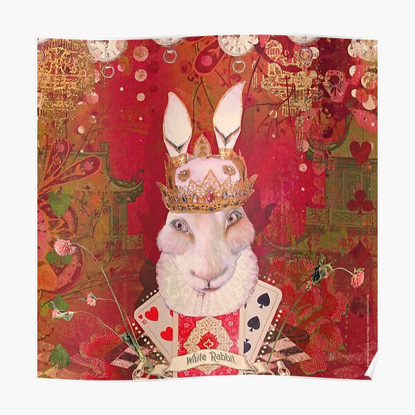 White Rabbit Poster