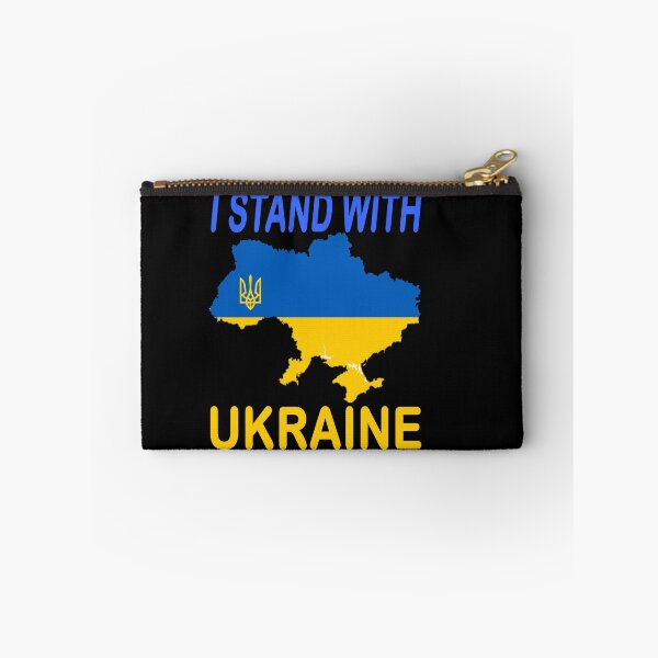 Item preview, I Stand with Ukraine Decal, Ukraine Flag, Vinyl Decal designed and sold by SHOPNICHKA.