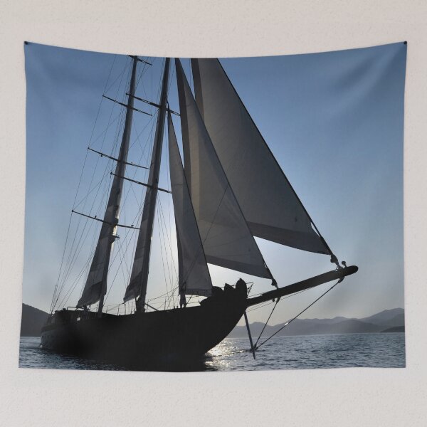 Item preview, big luxury sailboat designed and sold by laikaincosmos.