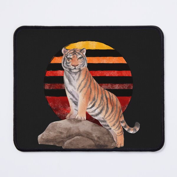 Item preview, Tiger Sunset Retro designed and sold by HappyLifeCreate.