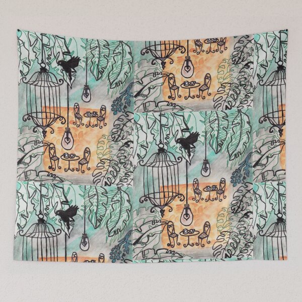 Item preview, Bird Cafe designed and sold by MagsWilliamson.