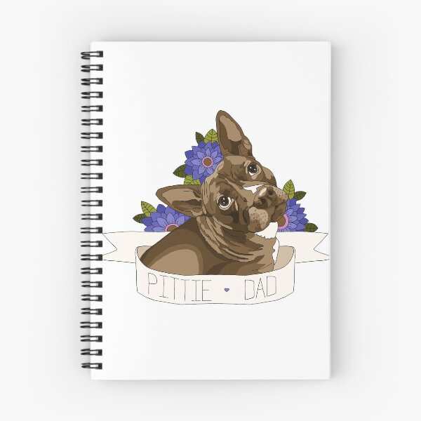 Item preview, Pittie Dad Illustration designed and sold by Dr-Sloth.