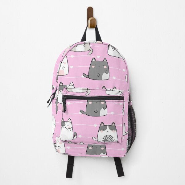 Item preview, All Over Kawaii Kitty Cats designed and sold by Jandsgraphics.