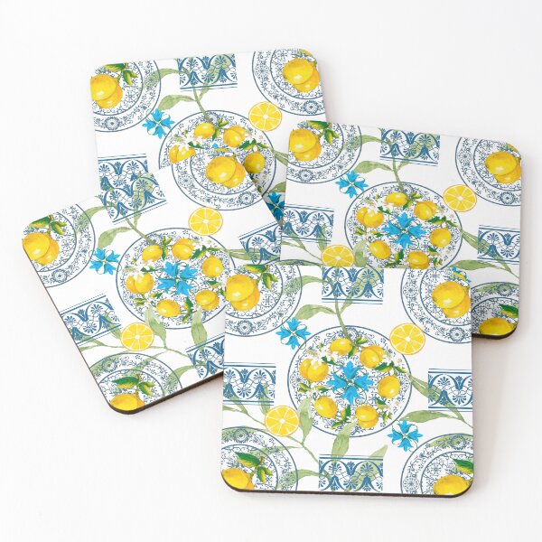 Item preview, Italian,Sicilian art,majolica,lemons  designed and sold by MariaMarinova.