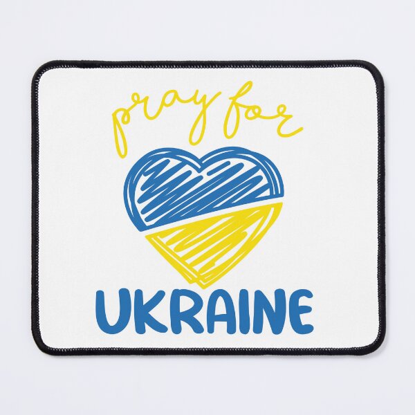 Artikelvorschau, Ukraine ~ Beten Sie für die Ukraine entworfen und verkauft von FairydustGifts.