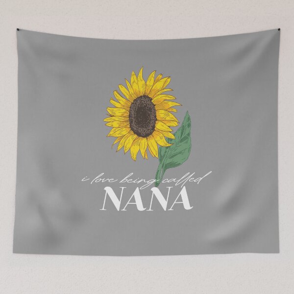 Artikelvorschau, Ich liebe es, am Muttertag Nana Sunflower genannt zu werden entworfen und verkauft von justbejoker.