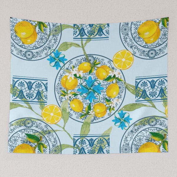Item preview, Italian,Sicilian art,majolica,lemons  designed and sold by MariaMarinova.