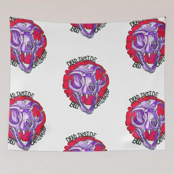 Item preview, Purple! Dead inside but Caffeinated  designed and sold by Shybones.