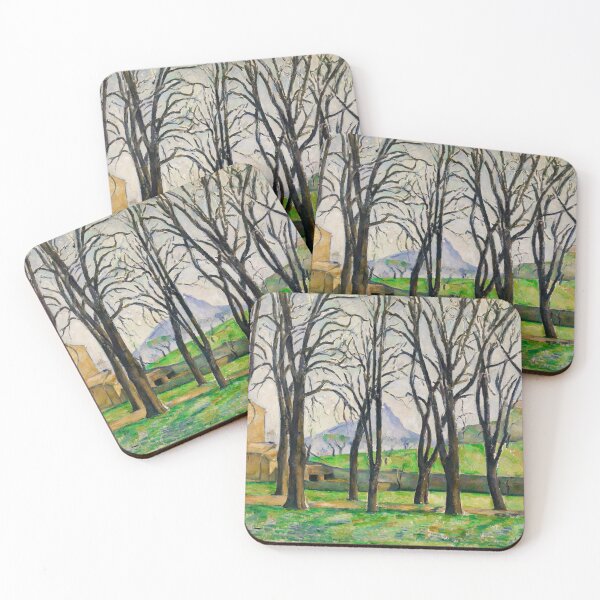 Item preview, Les Marronniers du Jas de Bouffan en hiver by Cezanne designed and sold by TheSoulOfArt.