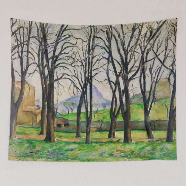 Item preview, Les Marronniers du Jas de Bouffan en hiver by Cezanne designed and sold by TheSoulOfArt.