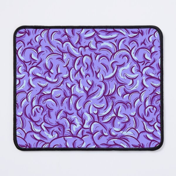 Item preview, Purple Halloween Zombie Brain Seamless Pattern designed and sold by Denis Epanov.