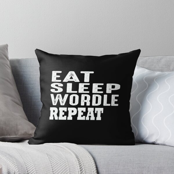 Item preview, eat sleep wordle repeat designed and sold by stylechoc.