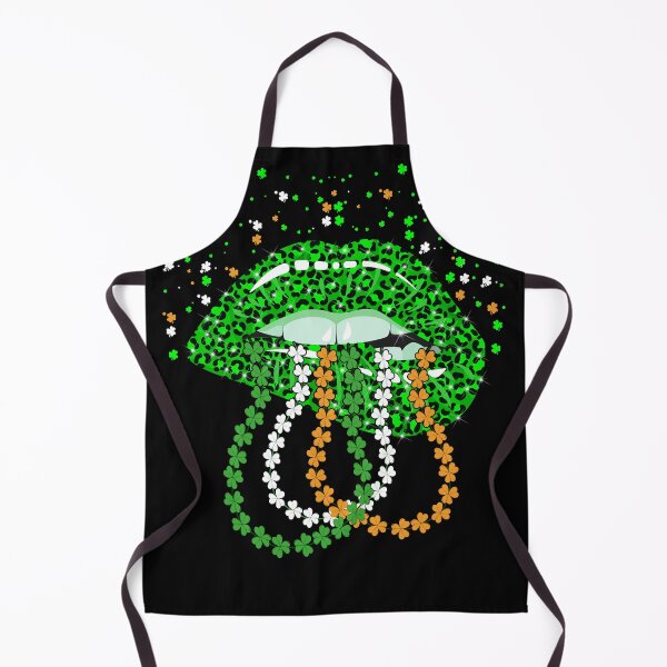 Item preview, Lips Irish Leopard Shamrock St Patricks Day designed and sold by 1Designology1.
