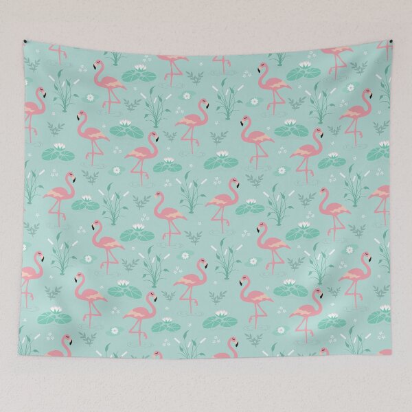 Item preview, All Over Flamingo designed and sold by Jandsgraphics.