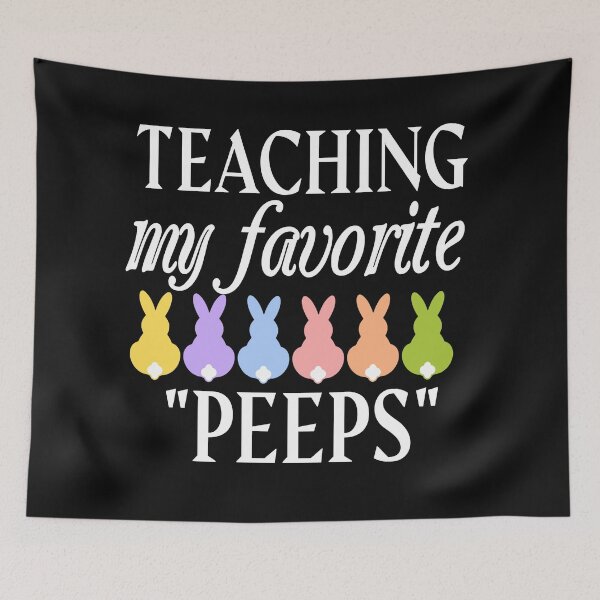 Item preview, TEACHING MY FAVORITE "PEEPS" designed and sold by leicha.