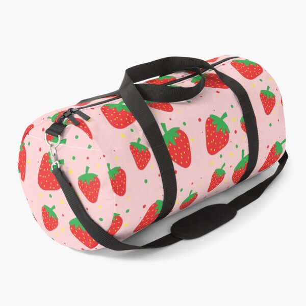 Item preview, Strawberries seamless pattern designed and sold by ShopLeilaArt.