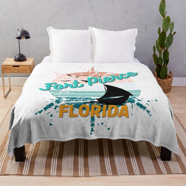 Item preview, Fort Pierce Florida Retro Exploding Sunset designed and sold by adriana-holmes.