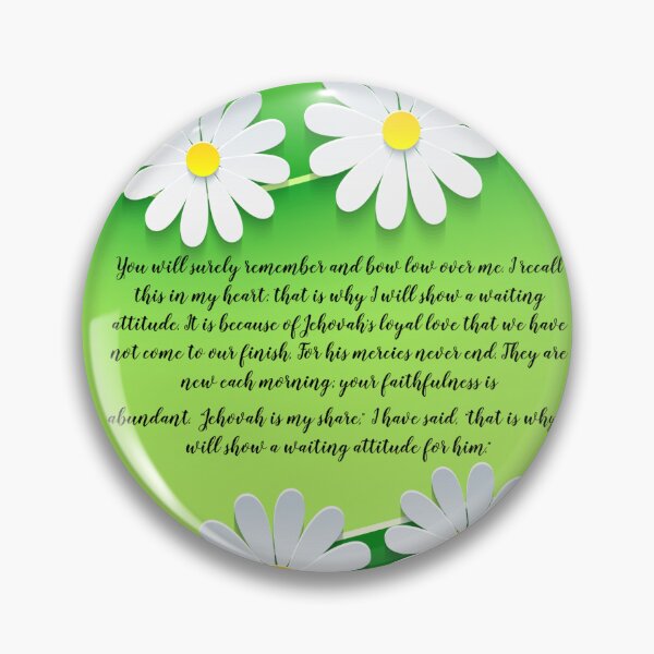 Item preview, Lamentations 3:20-24 designed and sold by Sammiamk.
