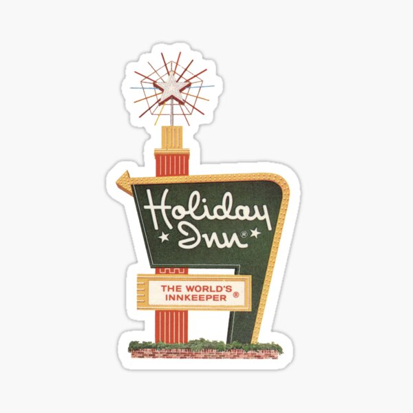 Iconic Holiday Inn Sign Sticker