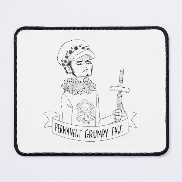 Item preview, Permanent Grumpy Face designed and sold by MarinaZapFan.