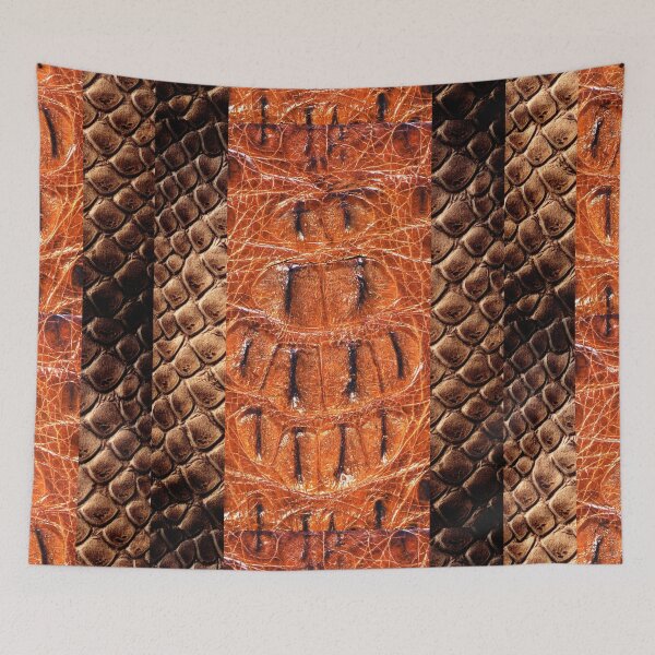 Item preview, Alligator Snake Skin Photo Fashion Texture Design designed and sold by EarthArtDesigns.