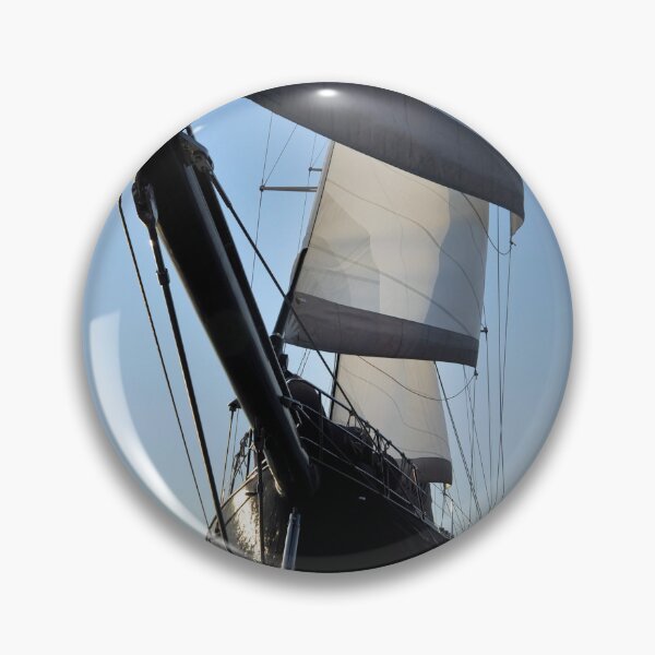 Item preview, big sailboat in ocean designed and sold by laikaincosmos.