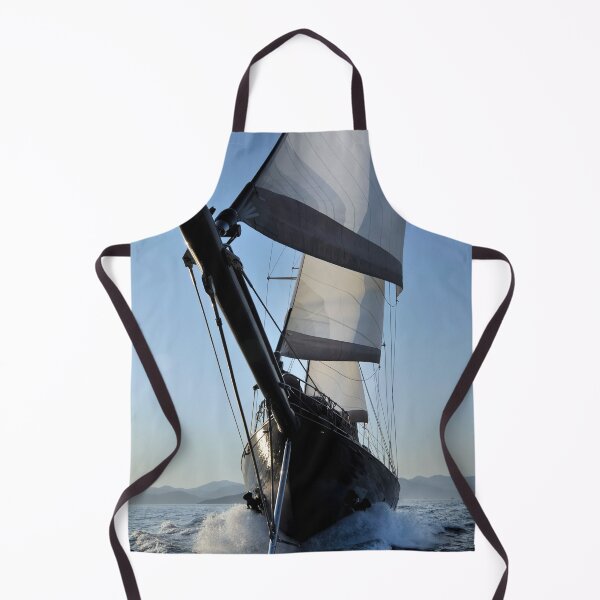 Item preview, big sailboat in ocean designed and sold by laikaincosmos.
