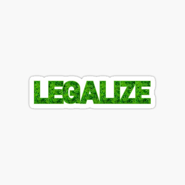 Legalize Marijuana Sticker