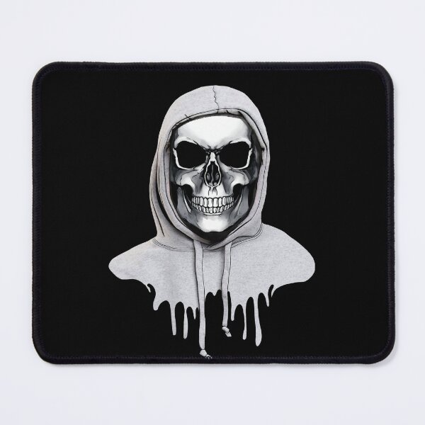 Item preview, Skull in hooded sweatshirt cool cute mask designed and sold by Collagedream.