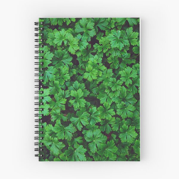 Item preview, Fresh parsley leaves bed designed and sold by CarolinaReina.
