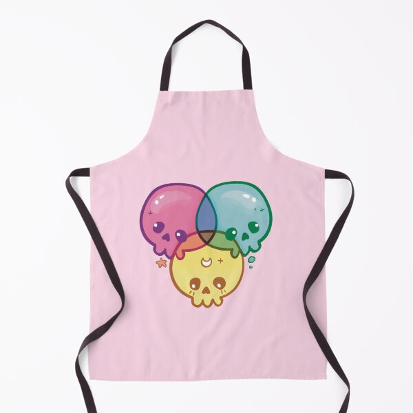 Item preview, Spooky CYMK Skulls designed and sold by samscissorhart.