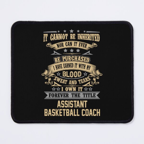 Item preview, Assistant Basketball Coach T Shirt - Forever The Title Job Gift Item Tee designed and sold by celiagomez456.