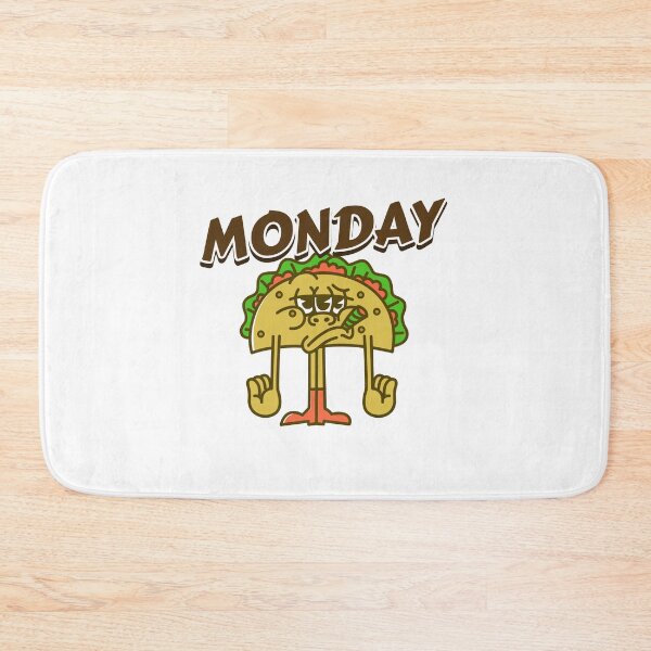 Item preview, Funny Sad Kawaii Taco, a Sad Kawaii Taco, Sad Kawaii Taco cartoon designed and sold by SuperiorPrints.
