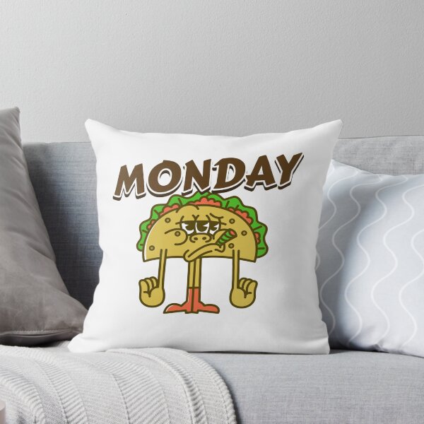Item preview, Funny Sad Kawaii Taco, a Sad Kawaii Taco, Sad Kawaii Taco cartoon designed and sold by SuperiorPrints.