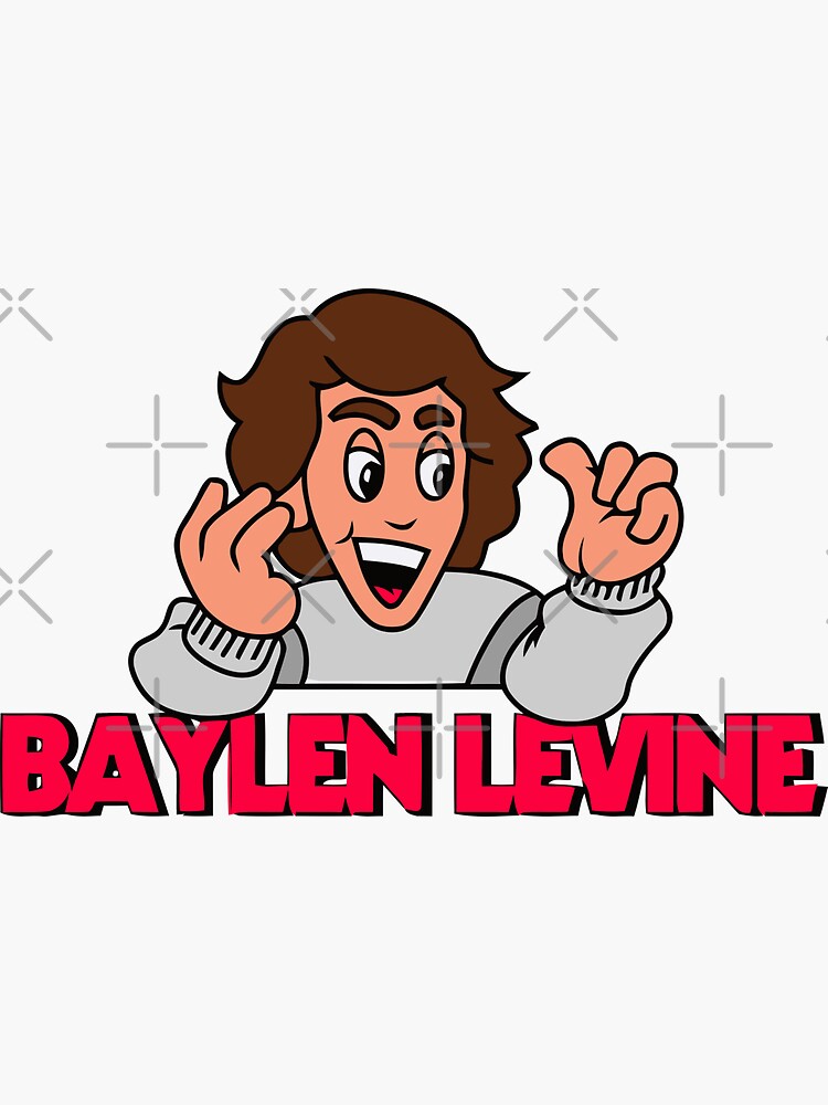 Sticker « Baylen Levine Merch Baylen Levine Dessin animé », par
